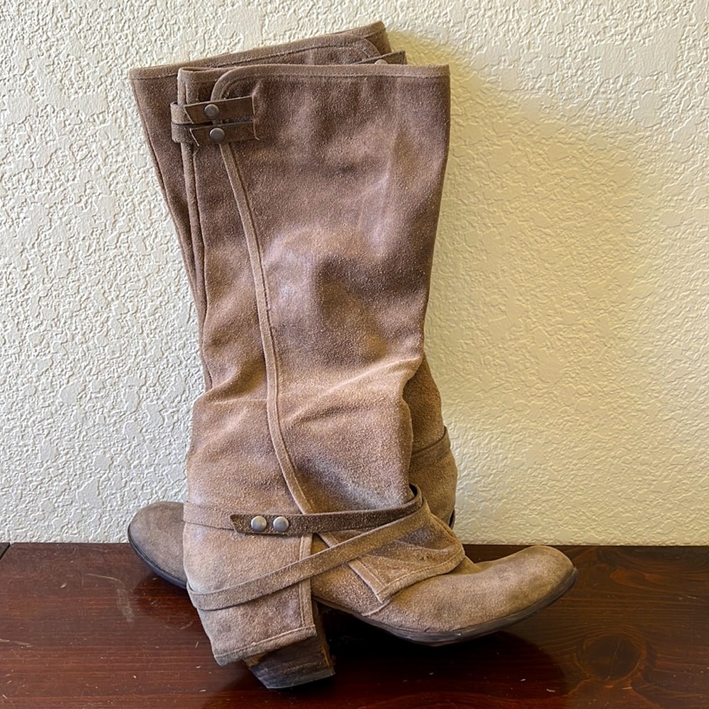 Suede Fergie Beige